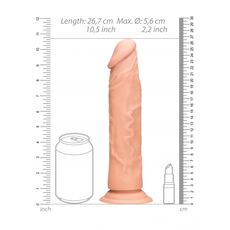 Dildo Realistic RealRock, 25 cm - Natural##