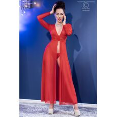 Set Neglije si Tanga  Sexi Chilirose - Rosu - culoare si material