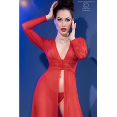 Set Neglije si Tanga  Sexi Chilirose - Rosu - dimensiuni complete