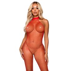 Bodystocking Plasa Leg Avenue - Rosu