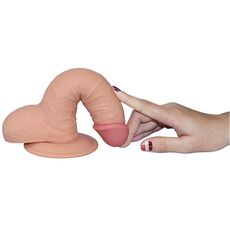 Dildo Ultra Soft Dude Realistic 7.5"  [ 18 cm x 4,5cm ]#