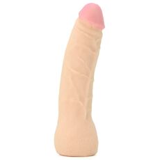 Dildo StrapOn Doc Johnson Vac-U-Lock 7" UR3 Thin Dong White - detaliu design