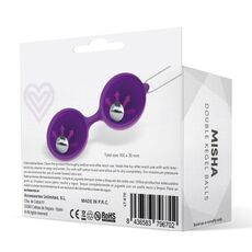 Bile Vaginale Kegel LateToBed  "Misha" 10 cm - Violet##