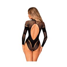Body sexy, Obsessive, B135, Negru#