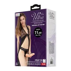 Strapon Dublu Femei Ultra Passionate Harness - vedere frontala