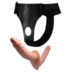 Strapon Dublu Femei Ultra Passionate Harness - culoare si material