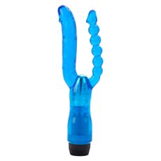 Vibrator Calexotics »Dual Penetrator« 13 cm - Albastru