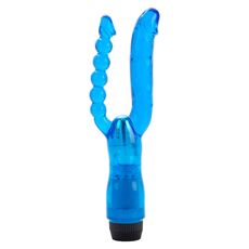 Vibrator Calexotics »Dual Penetrator« 13 cm - Albastru