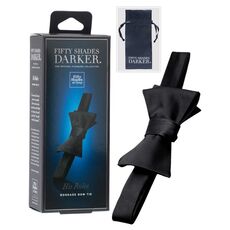 Papion "Fifty Shades Of Grey" 100 cm - Negru