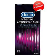 Lubrifiant Durex, Intense Orgasmic Gel Stimulator, 10 ml - vedere frontala