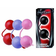 Bile Vaginale Kegel Fantasy "Latex Fantasy" 21 cm - Rosu##