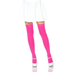 Ciorapi cu Banda Leg Avenue - Roz - detaliu design
