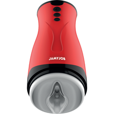 Masina de Muls Masturbator JamyJob "Dameron" Rosu - detaliu finisaj