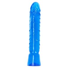 Dildo Transparent Toyz4Lovers "Gigant" 26,5 cm - Albastru##