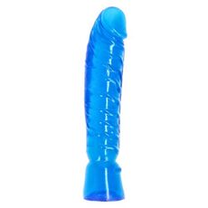 Dildo Transparent Toyz4Lovers "Gigant" 26,5 cm - Albastru##