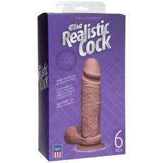 Dildo Doc Johnson "Realistic Cock UR3" 19,6 cm - Maro##