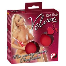 Bile Vaginale You2Toys "Velvet" 23 cm - Rosu##