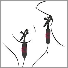 Cleme Sfarcuri cu Vibratii Pipedream "Fetish Fantasy Series"##