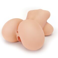 Masturbator Papusa Pipedream "Big Titty Torso" 38,7 cm - Natural##