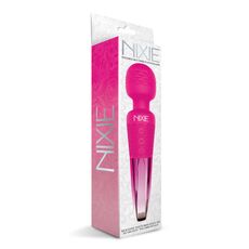 Aparat Masaj Nixie "Wand Ombre Metallic" 20 cm - Roz##
