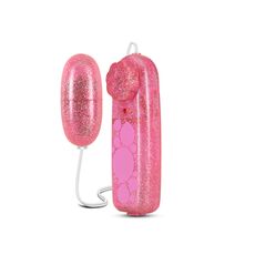 Ou cu Vibratii Blush »Glitter Power Bullet« 5,7 cm - Roz