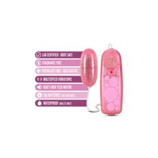 Ou cu Vibratii Blush »Glitter Power Bullet« 5,7 cm - Roz