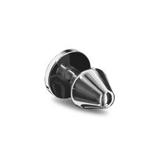 Butt Plug Playhouse "Massive Steel" 6,2 cm - Argintiu##