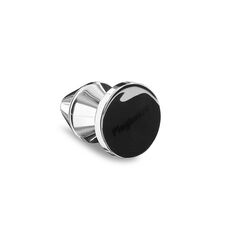 Butt Plug Playhouse "Massive Steel" 6,2 cm - Argintiu##