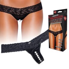 Lenjerie Sexy de Lux cu Bile Stimulatoare Husler - Negru