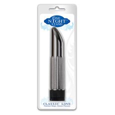 Vibrator Classic Love »One Night Stand« 13 cm - Argintiu