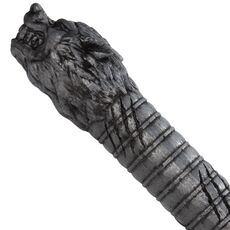Dildo Blush "The Realm Rougarou Lock On Werewolf Lycan" 29,8 cm - Argintiu##