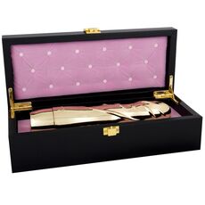 Vibrator Touche &raquo;Goldelicious&laquo; 20 cm - Aur 18K