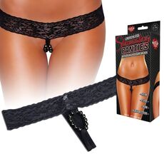 Lenjerie Sexy de Lux cu Bile Stimulatoare Husler - Negru