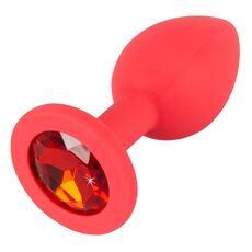 Anal Plug You2Toys »Colorful Joy« 7,2 cm - Rosu