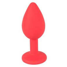Anal Plug You2Toys »Colorful Joy« 7,2 cm - Rosu