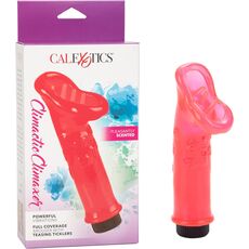 Vibrator Calexotics »Climaxer« 14 cm - Rosu - vedere frontala