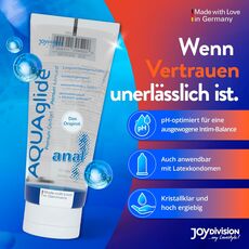 Lubrifiant Anal JoyDivision "AQUAGLIDE" 100ml - vedere laterala