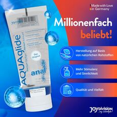 Lubrifiant Anal JoyDivision "AQUAGLIDE" 100ml - accesorii incluse