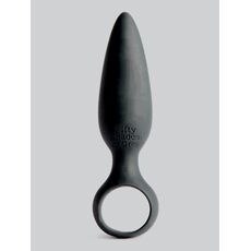 Butt Plug Anal Fifty Shades Of Grey "Something Forbidden" 10,8 cm - Negru##