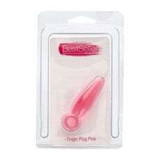 Butt Anal Pink Best Seller "Finger Plug" 7,2 cm - Roz##
