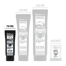 Lubrifiant Black Hole "Anal Relax" 70 ml##