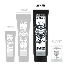 Lubrifiant Black Hole "Anal Relax" 250 ml##