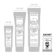 Lubrifiant Black Hole "Anal Relax" 6 ml##