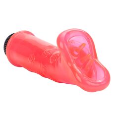 Vibrator Calexotics »Climaxer« 14 cm - Rosu - culoare si material