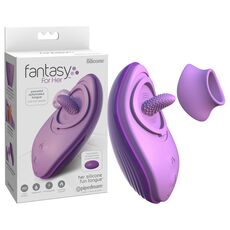 Vibrator cu Limba si Incalzire Pipedream »Fantasy for Her« 13 cm - vedere frontala