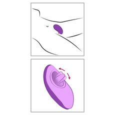 Vibrator cu Limba si Incalzire Pipedream »Fantasy for Her« 13 cm - detaliu design