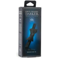 Papion "Fifty Shades Of Grey" 100 cm - Negru##