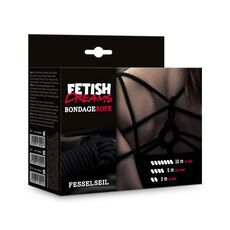 Sfoara Bondage Fetish Dreams "Bondage Rope" 5 Metri - Negru