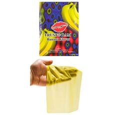 Prezervativ Oral pentru Femei EXS "Dental Dam" 1 Bucata - Banana##