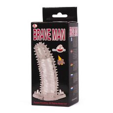 Manson Penis cu Tepi Baile "Brave Men" 14 cm##